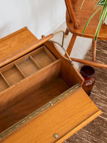 Brigitte, la travailleuse en bois N°105