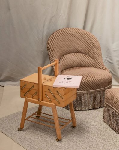 Brigitte, la travailleuse en bois N°124