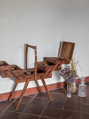 Brigitte, la travailleuse en bois N°68