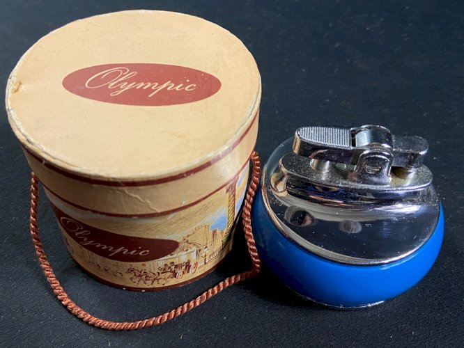 Briquet de table vintage de marque Olympic