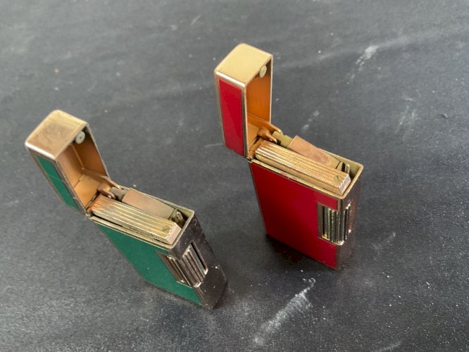 BRIQUET EN LAQUE DE CHINE  couronne extra