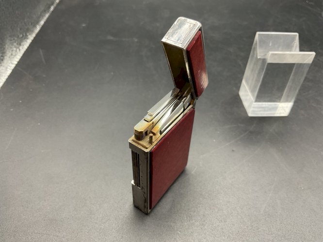BRIQUET  SAVINELLI BOIS ET ARGENT .