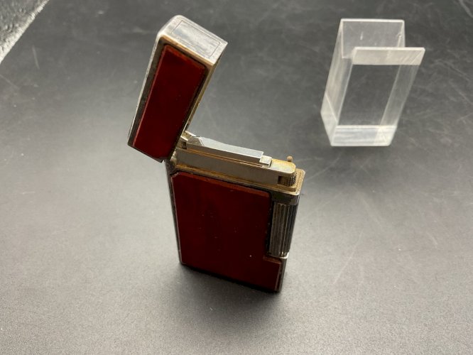 BRIQUET  SAVINELLI BOIS ET ARGENT .