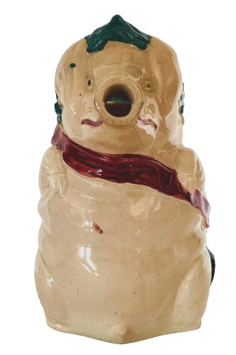 Broc en faience polychrome "Moulins d'Orchies" XX siècle