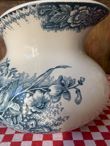 Broc joufflu Jardinière Longwy Huart Frères 1900s