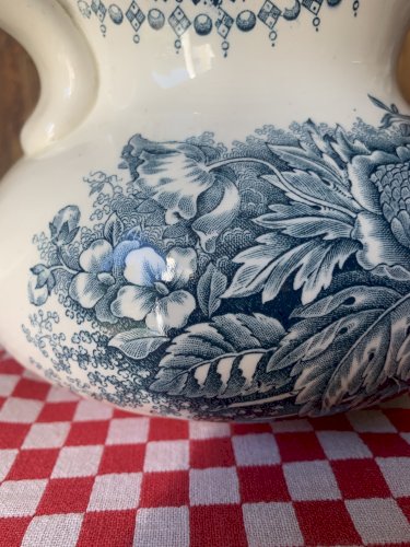 Broc joufflu Jardinière Longwy Huart Frères 1900s