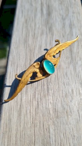 Broche ancienne art nouveau - broche 1900