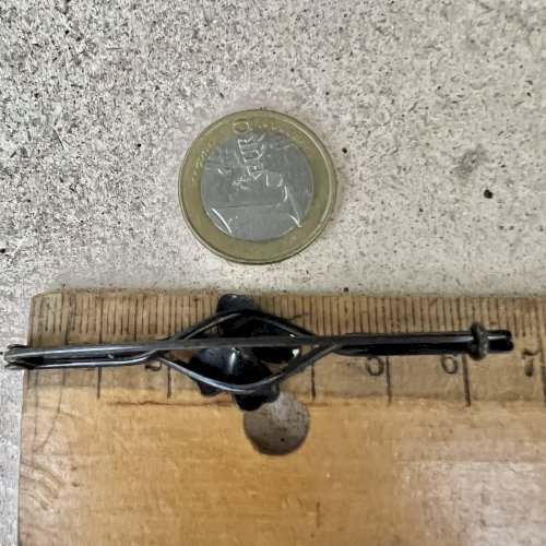 Broche Ancienne Art Nouveau Florale Unisexe 1890/1910 Collection Vintage Vegetal