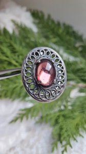 Vintage brooch or silver-plated scarf pin