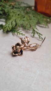 Antique Brooch - Rose by Emmanuel Cellarius 1910 - 1920