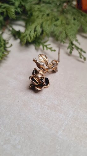 Broche Ancienne- rose par Emmanuel Cellarius 1910 - 1920