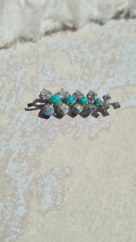 Broche Ancienne - strass boréales
