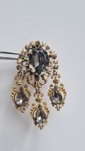 Broche Ancienne style victorienne