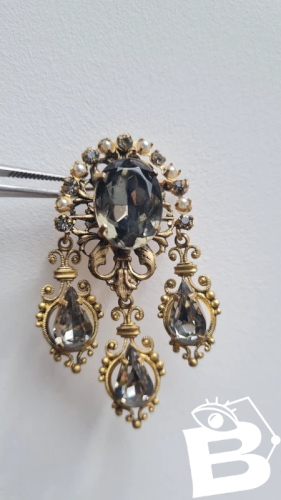 Broche Ancienne style victorienne