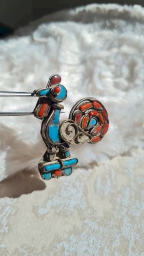 Broche antique Tibétaine -1900