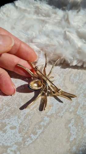 Broche araignée vintage