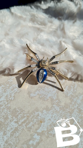 Broche araignée vintage