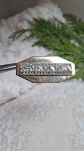 Vintage Art Deco brooch with rhinestones - 1920s-1930s