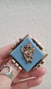 Art Deco Griffin OR Chimera Brooch - Antique Brooch