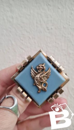 Broche art déco Griffon OU Chimère - broche ancienne