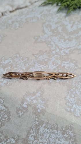 Broche art Nouveau florale - ancienne  - FIX- années  20/ 30