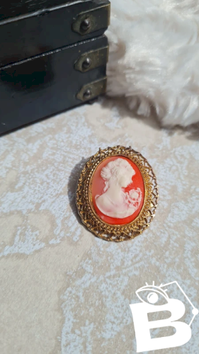 Broche  Camée fantaisie