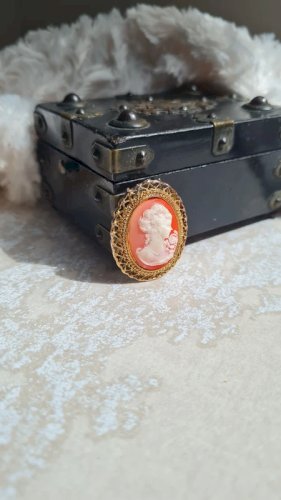 Broche  Camée fantaisie