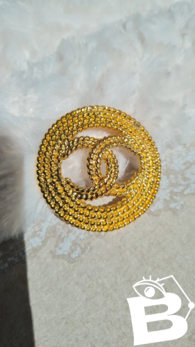 Broche chanel oversize