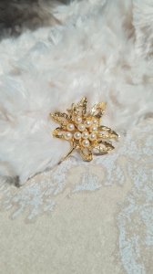 Vintage designer brooch signed V.P.C.P.