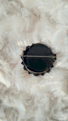 Broche de deuil ancienne