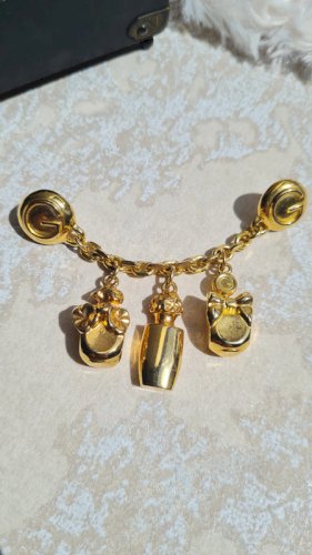 Broche double attache des Parfums Grès - pins