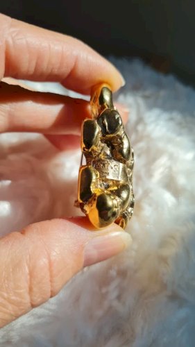 Broche éléphant vintage Signée Jacky de G années 70