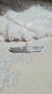 Broche en argent déesse égyptienne