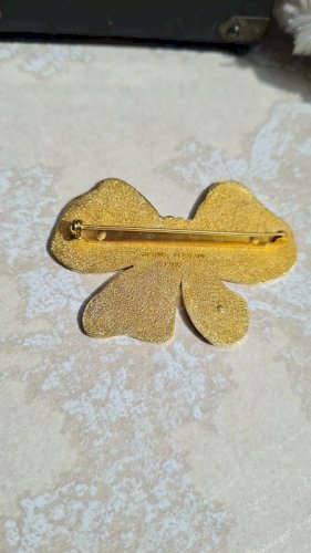 Broche (Femme) Arthus Bertrand- broche nœud doré