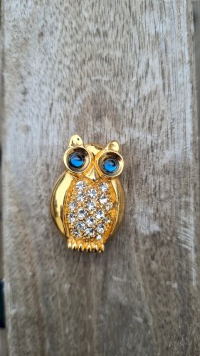 Broche hibou DOIRA vintage