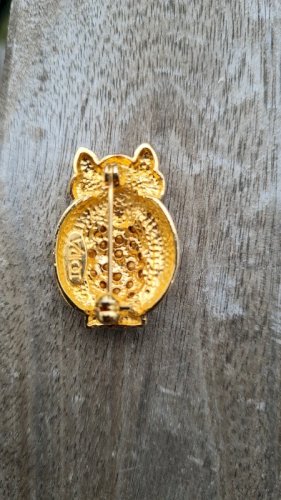 Broche hibou DOIRA vintage