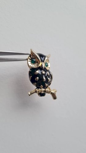 Broche Hibou  vintage
