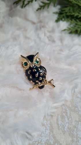Broche Hibou  vintage