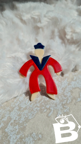 Broche Léa Stein ( marin )