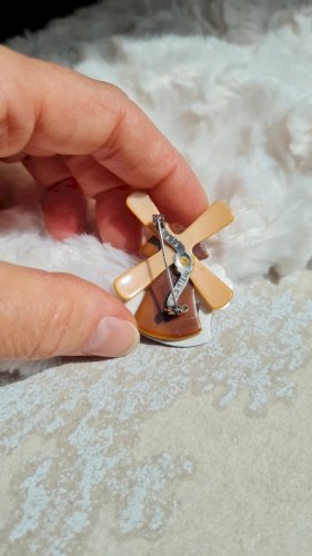 Broche Léa Stein ( moulin )