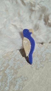 Broche Léa Stein ( perroquet )