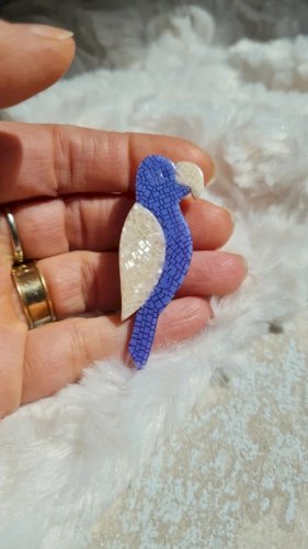 Broche Léa Stein ( perroquet )