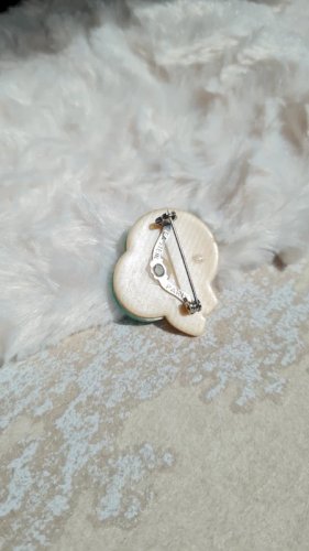 Broche Léa Stein (visage féminin )