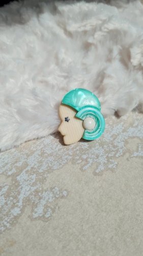 Broche Léa Stein (visage féminin )
