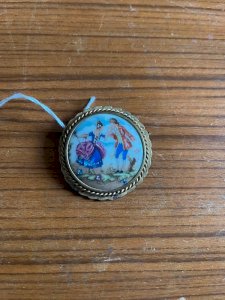 Broche limoges