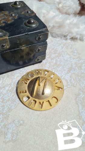 Broche Montana Claude parfums vintage