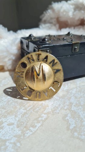 Broche Montana Claude parfums vintage