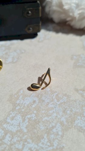 Broche note de musique Pins