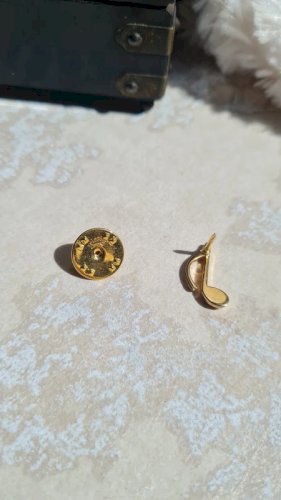 Broche note de musique Pins