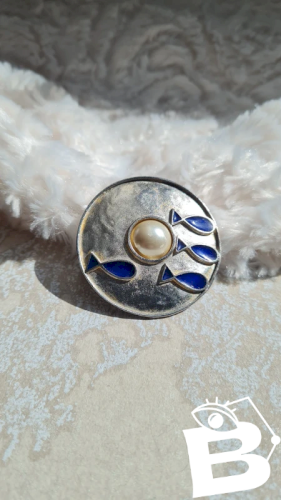 Broche Orena poissons vintage